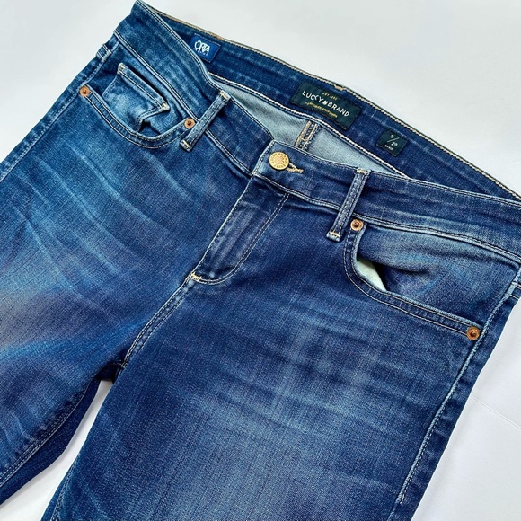 Woman’s Lucky Brand Jeans Size 8/29 Stella Skinny - Picture 2 of 9